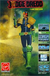 Advert for Judge Dredd on the Atari ST.