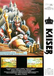 Advert for Kaiser on the Commodore 64.