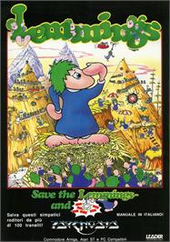 Advert for Lemmings on the Atari ST.