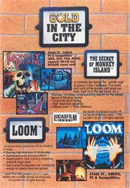 Advert for Loom on the FM Towns Marty.
