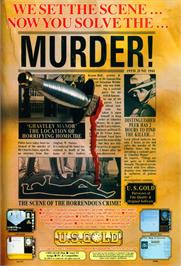 Advert for Murder! on the Commodore Amiga.