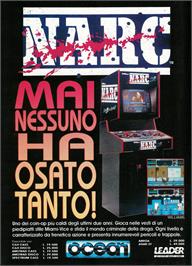 Advert for NARC on the Atari ST.
