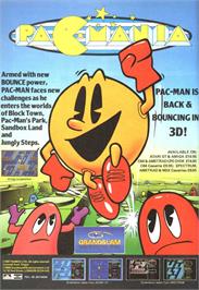 Advert for Pac-Mania on the Atari ST.