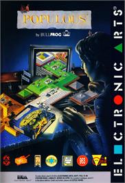 Advert for Populous: The Final Frontier on the Commodore Amiga.