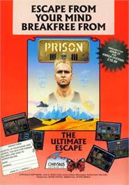 Advert for Prison on the Commodore Amiga.