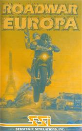 Advert for Roadwar Europa on the Microsoft DOS.