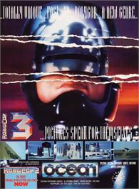 Advert for Robocop 3 on the Commodore Amiga.