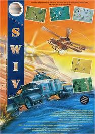 Advert for SWIV on the MSX.