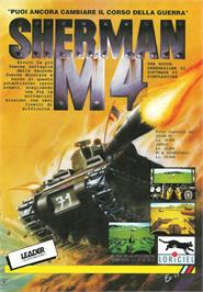 Advert for Sherman M4 on the Commodore Amiga.