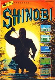 Advert for Shinobi on the Atari ST.