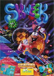 Advert for Skweek on the NEC PC Engine.