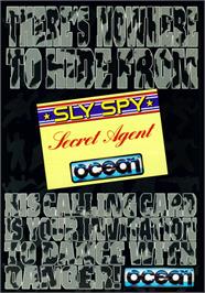 Advert for Sly Spy - Secret Agent on the Commodore Amiga.