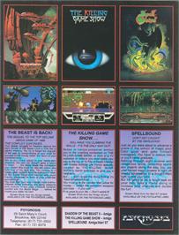 Advert for Spell Bound on the Atari ST.