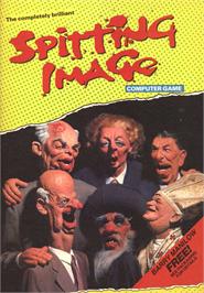 Advert for Spitting Image - The Computer Game on the Commodore 64.