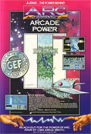 Advert for Star Breaker on the Commodore Amiga.