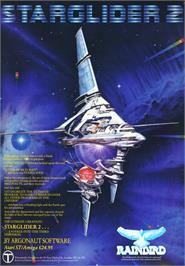 Advert for Starglider 2 on the Commodore 64.