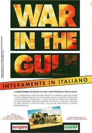 Advert for War In The Gulf on the Atari ST.