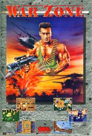 Advert for Warzone (Paradox) on the Atari ST.