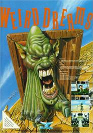 Advert for Weird Dreams on the Atari ST.