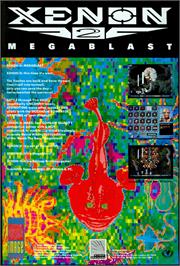 Advert for Xenon 2 - Megablast on the Commodore CDTV.