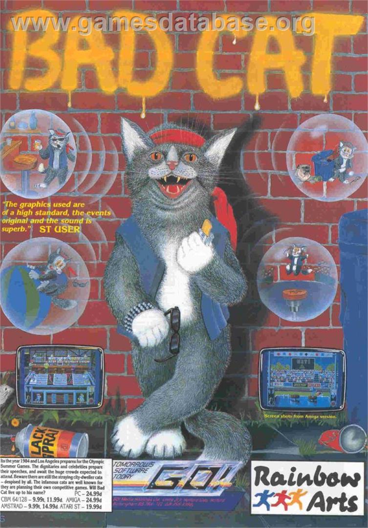 Bad Cat - Atari ST - Artwork - Advert