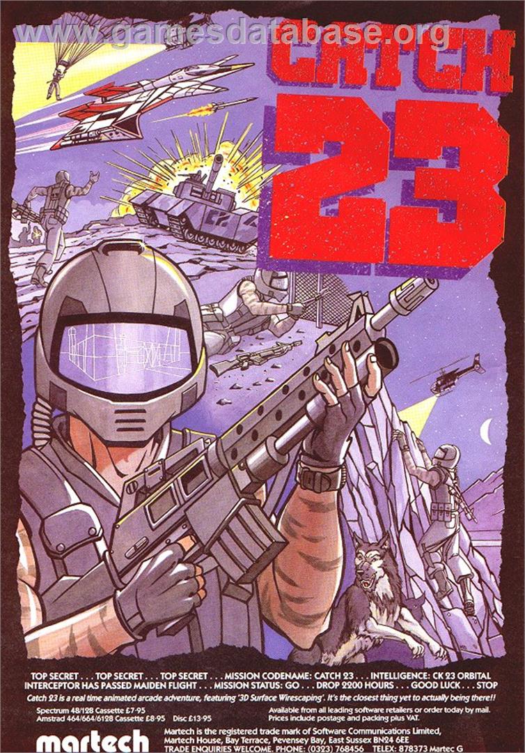 Catch 23 - Atari ST - Artwork - Advert