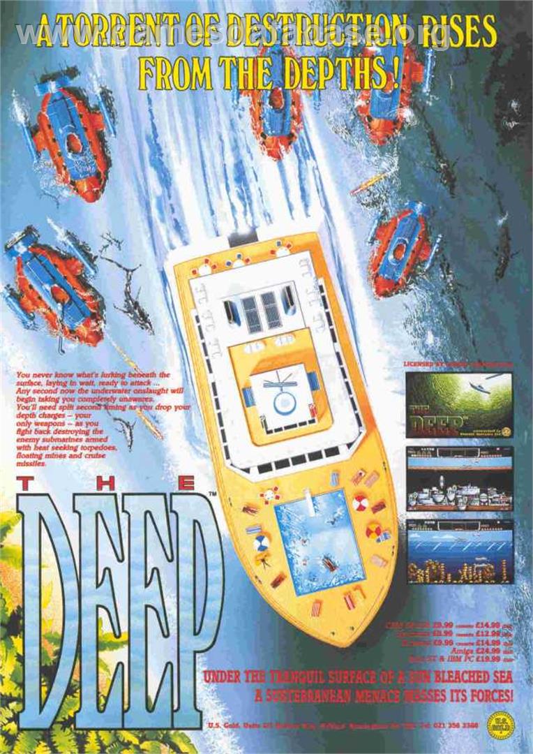 Deep, The - Commodore 64 - Artwork - Advert