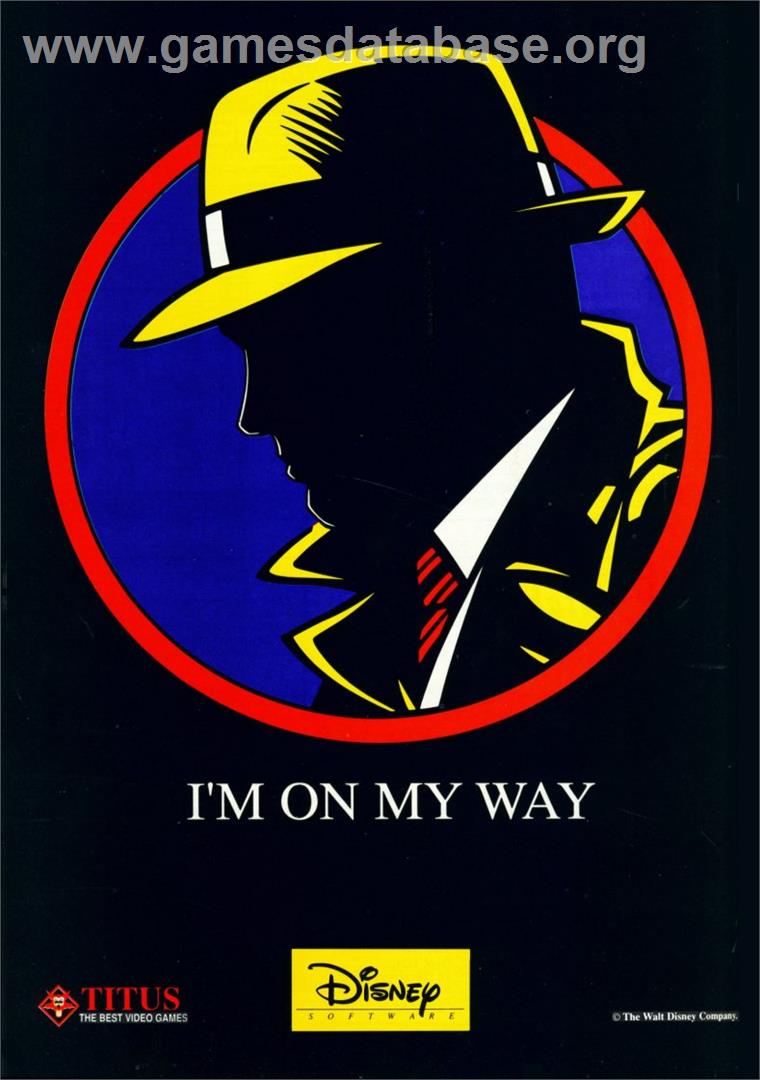 Dick Tracy - Atari ST - Artwork - Advert