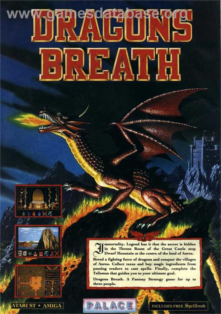 Dragons Breath - Commodore Amiga - Artwork - Advert