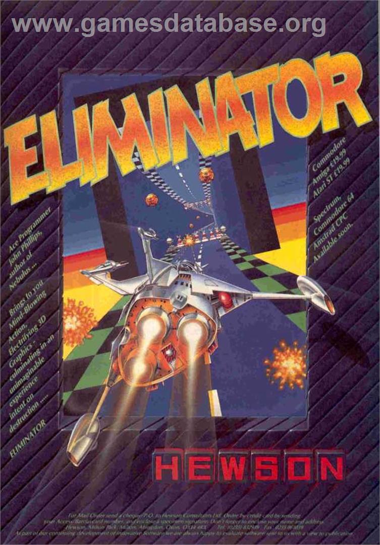 Eliminator - Atari ST - Artwork - Advert