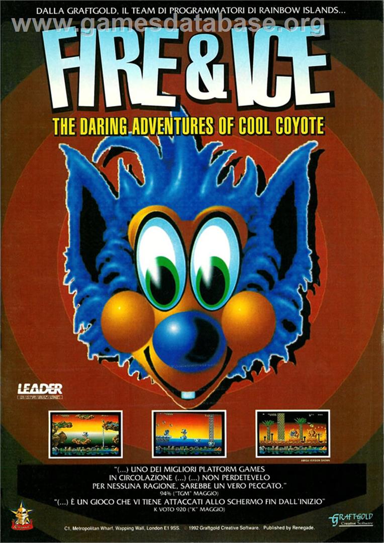Fire And Ice - Atari ST - Artwork - Advert
