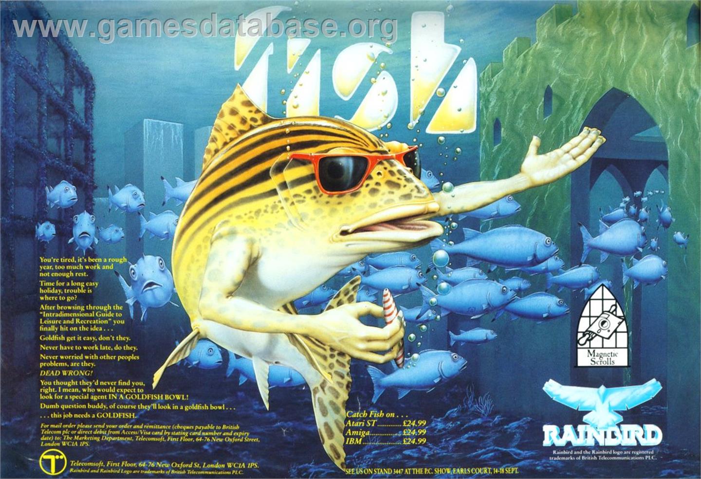 Fish! - ScummVM - Artwork - Advert