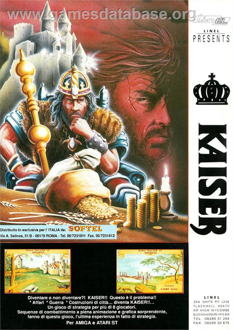 Kaiser - Commodore 64 - Artwork - Advert