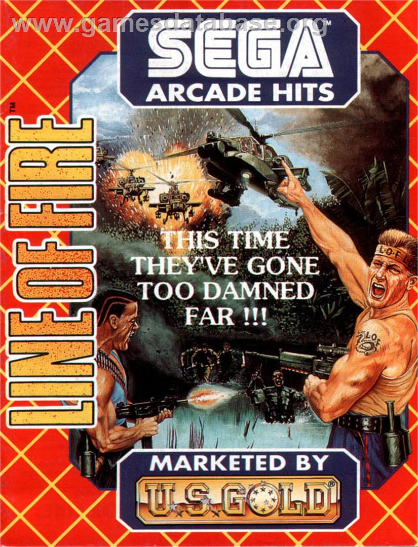 Line Of Fire - Atari ST - Artwork - Advert