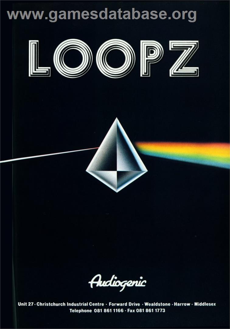 Loopz - Commodore 64 - Artwork - Advert