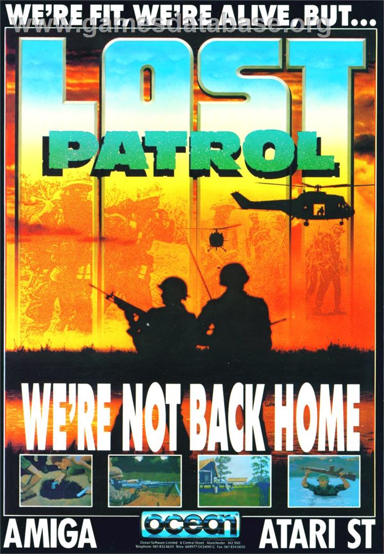 Lost Patrol - Commodore Amiga - Artwork - Advert