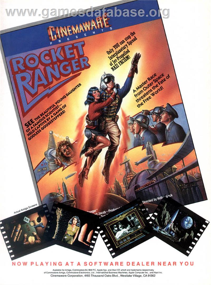 Rocket Ranger - FM Towns Marty - Artwork - Advert