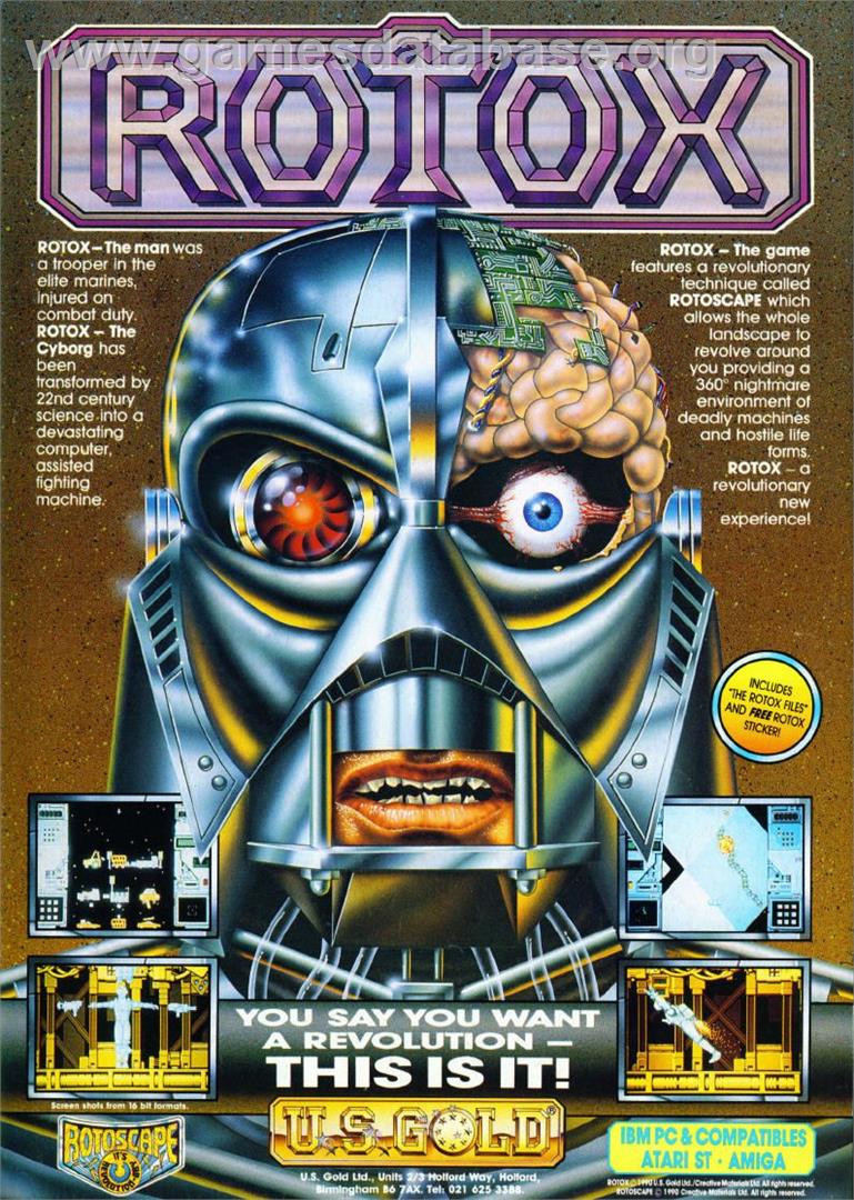 Rotox - Atari ST - Artwork - Advert