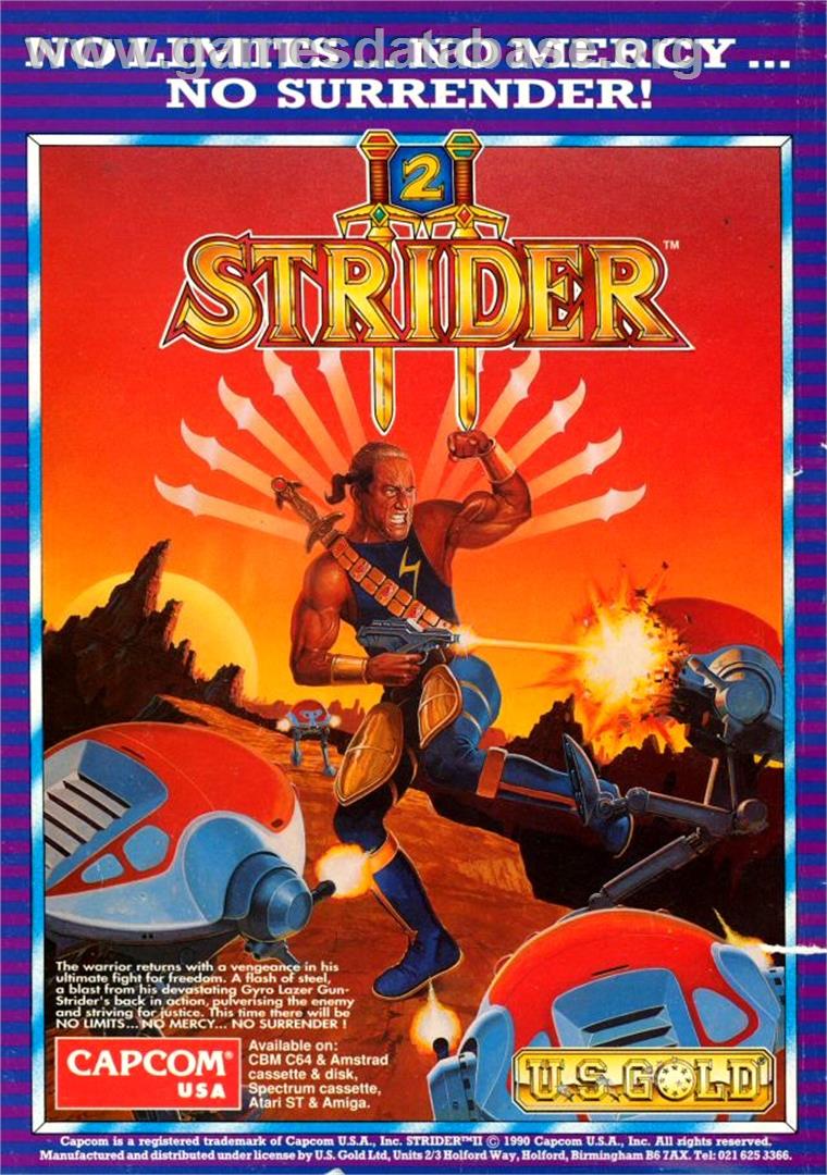 Strider 2 - Sega Genesis - Artwork - Advert