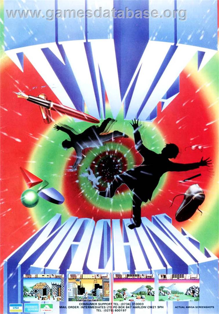 Time Machine - Atari ST - Artwork - Advert