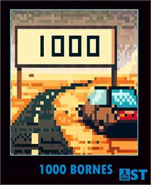 Box cover for 1000 Bornes on the Atari ST.