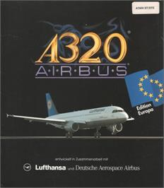 Box cover for A320 Airbus on the Atari ST.