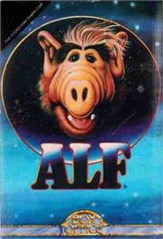 Box cover for ALF: The First Adventure on the Atari ST.