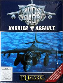 Box cover for AV8B Harrier Assault on the Atari ST.