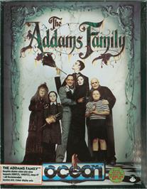 Box cover for Addams Family, The on the Atari ST.