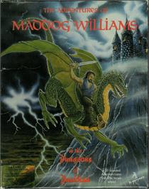 Box cover for Adventures of Maddog Williams in the Dungeons of Duridian on the Atari ST.