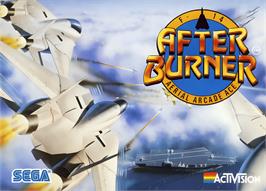 Box cover for After Burner on the Atari ST.