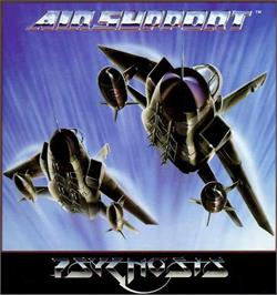 Box cover for Air Support on the Atari ST.