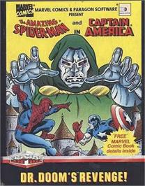Box cover for Amazing Spider-Man And Captain America In Dr. Doom's Revenge!, The on the Atari ST.