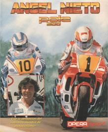 Box cover for Angel Nieto Pole 500 on the Atari ST.